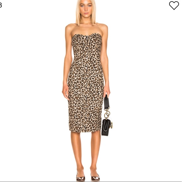 NEW • Veronica Beard • Liza Leopard Midi Dress 2 - Picture 3 of 10